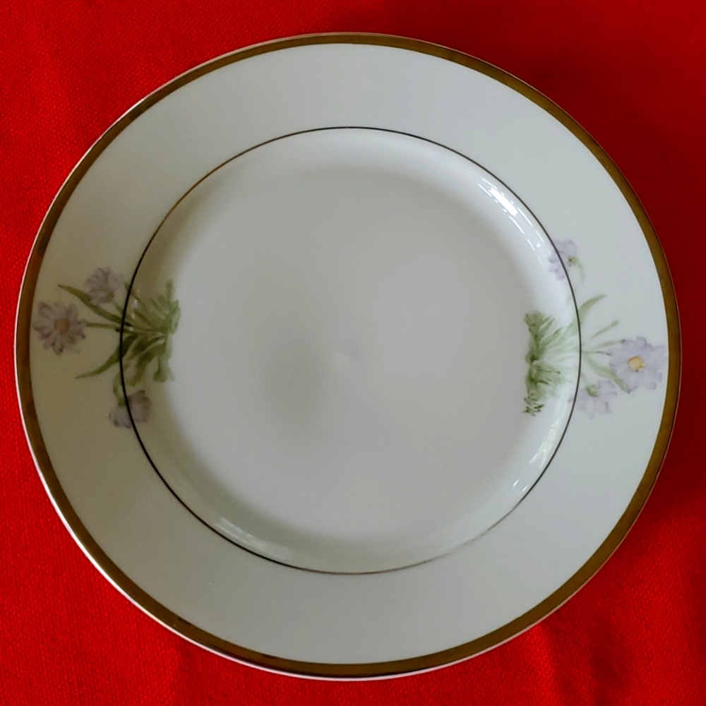 Monticello flower plate #36